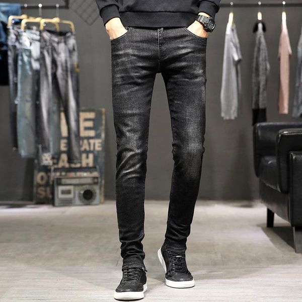 jeans youth fashion breathable casual slim hole stretch pants men's tooling versatile, Blue
jeans youth fashion breathable casual slim hole stretch pants men's tooling versatile, Blue