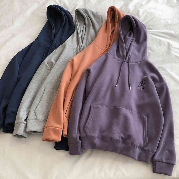hoodies embroidered selfie little girl autumn and winter korean version thickened plush loose casual hoodie student women's fashion, Black
hoodies embroidered selfie little girl autumn and winter korean version thickened plush loose casual hoodie student women's fashion, Black