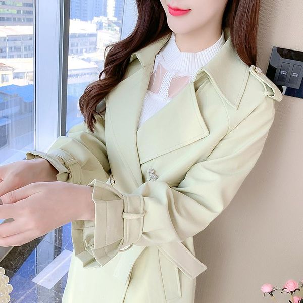 women's wool & blends 2021 autumn style fried street windbreaker mid-length korean dignified sense of design small fall winter coat, Black
women's wool & blends 2021 autumn style fried street windbreaker mid-length korean dignified sense of design small fall winter coat, Black