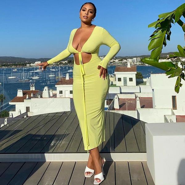 casual dresses 2021 autumn winter fashion deep v-neck belt long sleeve solid mid dress for women donsignet, Black;gray
casual dresses 2021 autumn winter fashion deep v-neck belt long sleeve solid mid dress for women donsignet, Black;gray