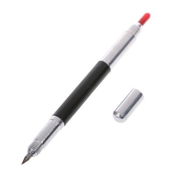 machining double end sharp tungsten steel tip scriber clip pen ceramics glass shell metal construction marking tools 137mm
machining double end sharp tungsten steel tip scriber clip pen ceramics glass shell metal construction marking tools 137mm