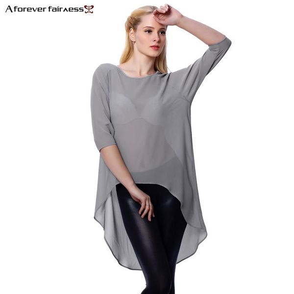 women's blouses & shirts a forever summer blusas women kimono asymmetry chiffon shirt casual half sleeve and 955, White
women's blouses & shirts a forever summer blusas women kimono asymmetry chiffon shirt casual half sleeve and 955, White