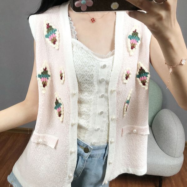 jacket vest sweater women sleeveless knit coat autumn pearl beaded embroidery coats outerwear p-026, Black;brown
jacket vest sweater women sleeveless knit coat autumn pearl beaded embroidery coats outerwear p-026, Black;brown