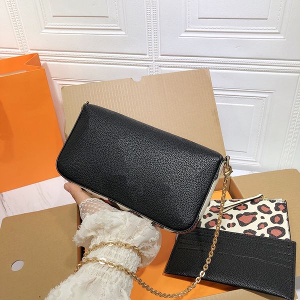 fashion shoulder bags trendy womens bag classic embossed logo design leopard print three-piece handbag purse
fashion shoulder bags trendy womens bag classic embossed logo design leopard print three-piece handbag purse