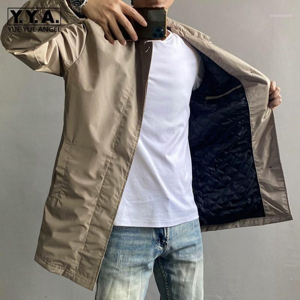 men's trench coats men japan style thin cotton warm windbreakers street casual loose coat retro office single breasted medium long jack, Tan;black
men's trench coats men japan style thin cotton warm windbreakers street casual loose coat retro office single breasted medium long jack, Tan;black