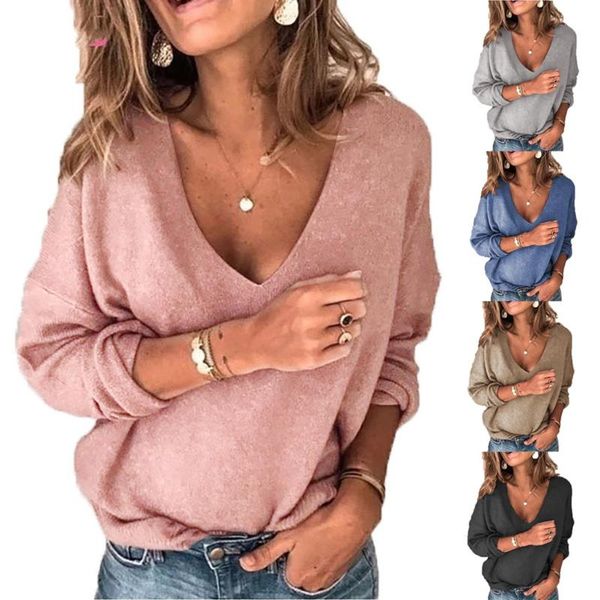 autumn winter fashion women v-neck candy color sweater outerwear pullovers knit cashmere clothes women's sweaters, White;black
autumn winter fashion women v-neck candy color sweater outerwear pullovers knit cashmere clothes women's sweaters, White;black