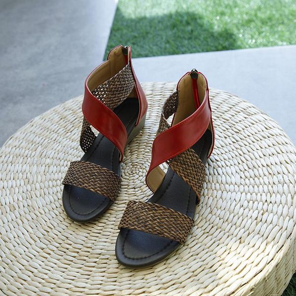 sandals foreign trade roman style 2021 multifunctional temperament flat heel women's shoes open toe wholesale, Black
sandals foreign trade roman style 2021 multifunctional temperament flat heel women's shoes open toe wholesale, Black