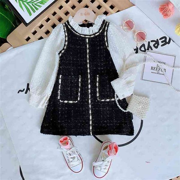 gooporson fall kids dresses for girls fashion korean knit long sleeve princess dress vestidos cute little children costume 210715, Red;yellow
gooporson fall kids dresses for girls fashion korean knit long sleeve princess dress vestidos cute little children costume 210715, Red;yellow