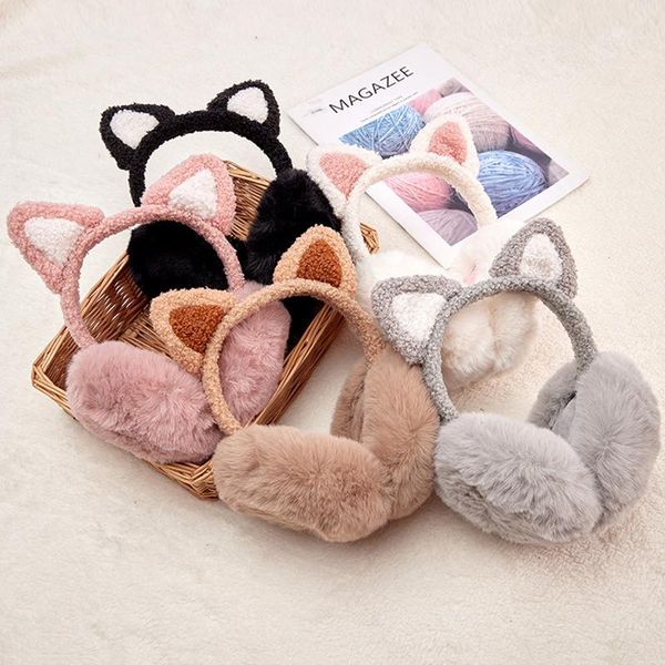 hair accessories wecute winter warm earmuffs folding korean soft cute ear plush cold protection for students riding outdoor, Slivery;white
hair accessories wecute winter warm earmuffs folding korean soft cute ear plush cold protection for students riding outdoor, Slivery;white
