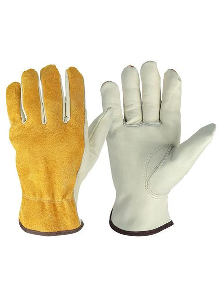 work gloves cowhide leather gardening welding safety protective garden sports wear-resisting disposable
work gloves cowhide leather gardening welding safety protective garden sports wear-resisting disposable