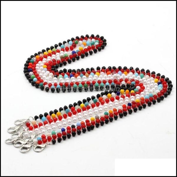 necklaces & pendants jewelry white pearl beaded chain mask necklace face lanyards reading glasses neck straps cord holder chains drop delive, Silver
necklaces & pendants jewelry white pearl beaded chain mask necklace face lanyards reading glasses neck straps cord holder chains drop delive, Silver