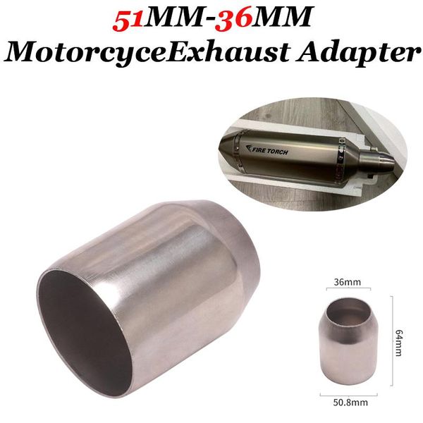 motorcycle exhaust system 1pcs convertor adapter reducer connector pipe tube 51mm to 38mm inlet racing
motorcycle exhaust system 1pcs convertor adapter reducer connector pipe tube 51mm to 38mm inlet racing