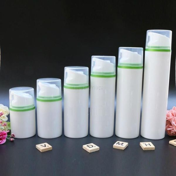 storage bottles & jars airless pump bottle transparent cap green edge makeup lotion serum liquid foundation empty cosmetic containers 300pcs
storage bottles & jars airless pump bottle transparent cap green edge makeup lotion serum liquid foundation empty cosmetic containers 300pcs