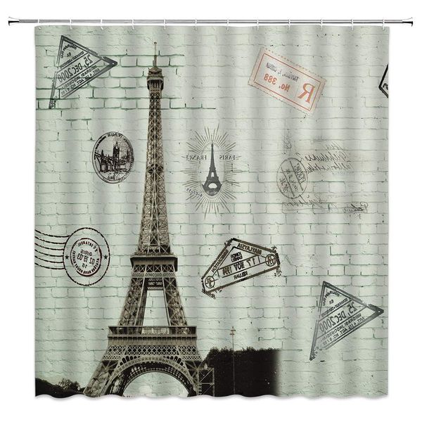 eiffel tower shower curtain vintage paris france building stamps rustic brick wall background creative art polyester bathroom
eiffel tower shower curtain vintage paris france building stamps rustic brick wall background creative art polyester bathroom