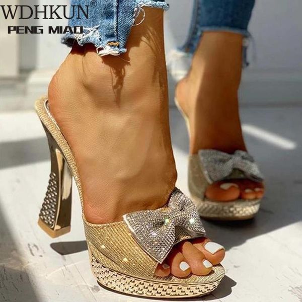 trendy fashion female bowknot slippers 2021 summer women platform crystal thick high heels shoes woman, Black
trendy fashion female bowknot slippers 2021 summer women platform crystal thick high heels shoes woman, Black