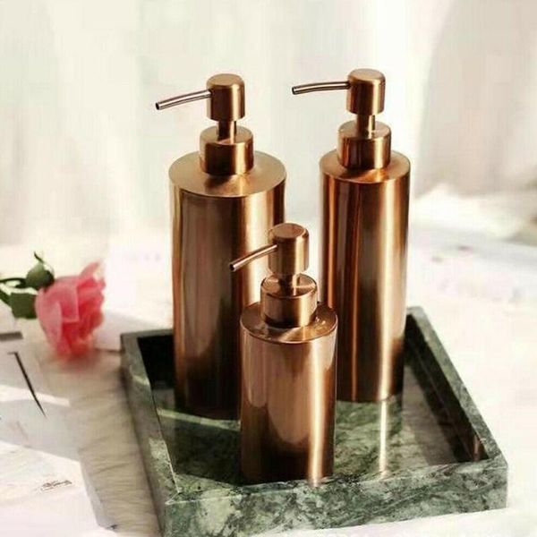 liquid soap dispenser 250/350/550ml rose gold stainlesssteel kitchen lotion pump hand shampoo bathroom sanitizer washroom b i1f9
liquid soap dispenser 250/350/550ml rose gold stainlesssteel kitchen lotion pump hand shampoo bathroom sanitizer washroom b i1f9