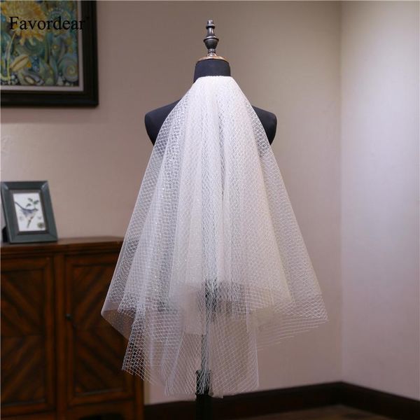bridal veils favordear wedding accessories champagne fingertip length veil short velos de noiva 2 tier cut-edge with comb, Black
bridal veils favordear wedding accessories champagne fingertip length veil short velos de noiva 2 tier cut-edge with comb, Black