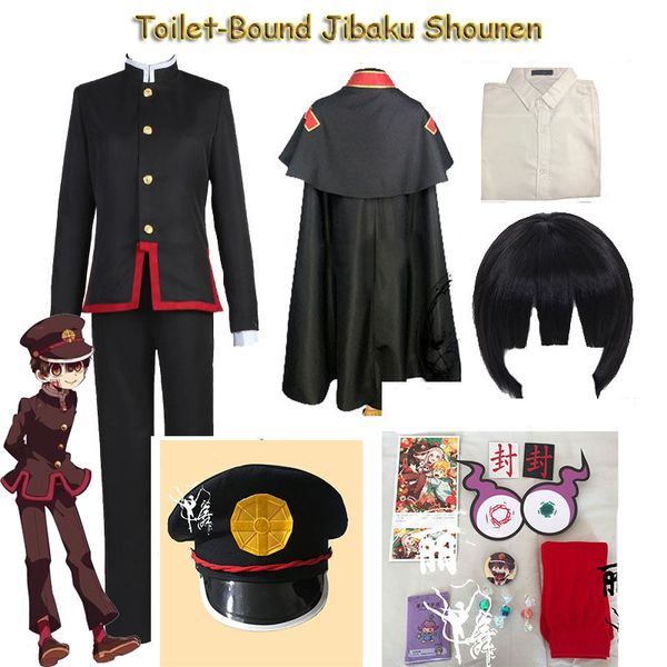 anime costumes new anime cosplay costume jibaku shounen hanako-kun / toilet-bound hanako-kun uniform cosplay costume for men, Black
anime costumes new anime cosplay costume jibaku shounen hanako-kun / toilet-bound hanako-kun uniform cosplay costume for men, Black