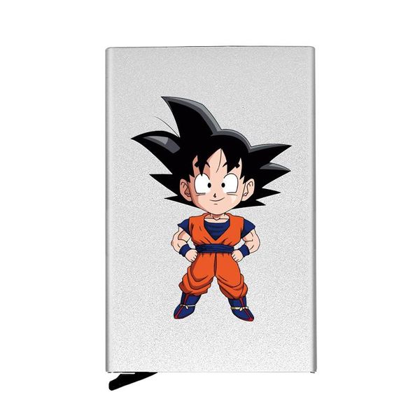 card holders classic goku theme automatic up holder cover rfid aluminum pocket wallet, Brown;gray
card holders classic goku theme automatic up holder cover rfid aluminum pocket wallet, Brown;gray