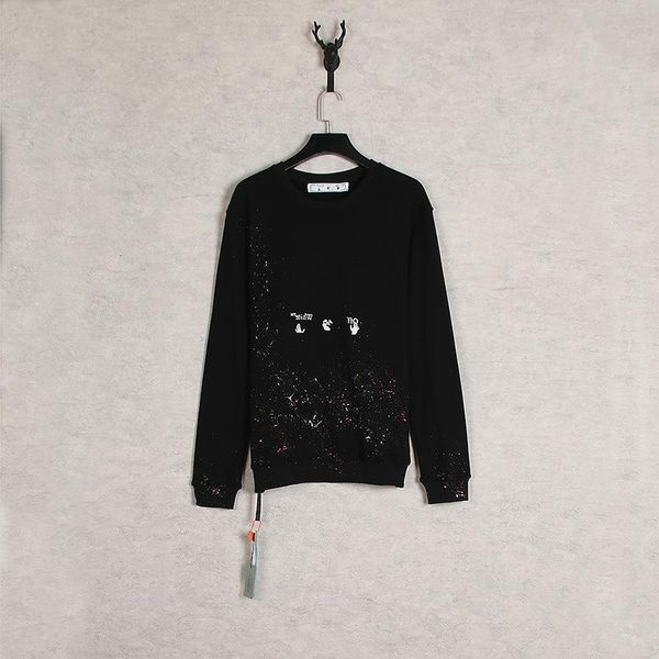 spray american color off new printing round neck sweater style fashion brand men's and women's lovers european loose outer, Black
spray american color off new printing round neck sweater style fashion brand men's and women's lovers european loose outer, Black