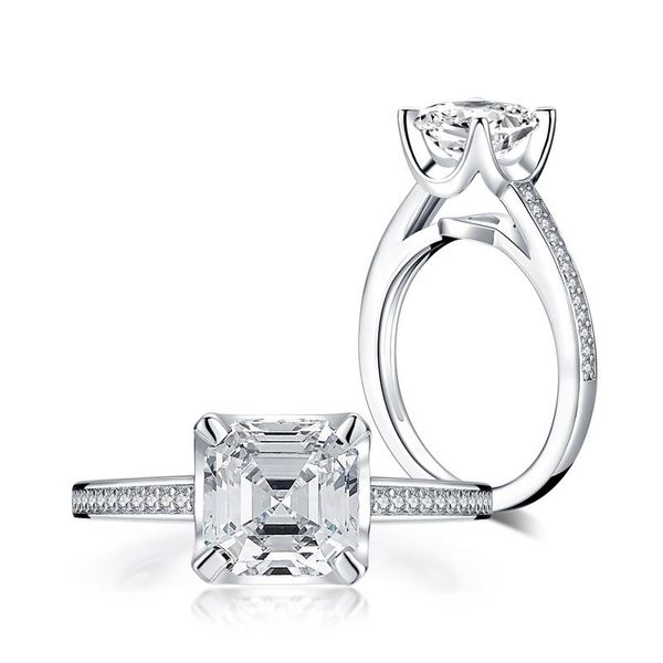 cluster rings lesf mujer acero inoxidable 925 silver engagement woman ring cushion shape sona diamond women's wedding gift, Golden;silver
cluster rings lesf mujer acero inoxidable 925 silver engagement woman ring cushion shape sona diamond women's wedding gift, Golden;silver