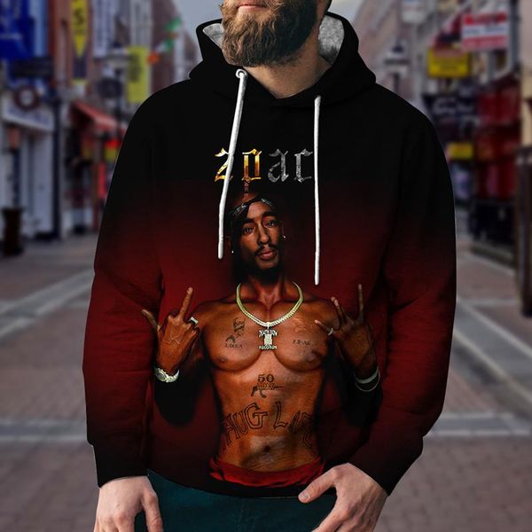 men's hoodies & sweatshirts est fashion rock 2pac oversize 3d print sweatshirt street hip hop man clothes pullover hoody trend jacket, Black
men's hoodies & sweatshirts est fashion rock 2pac oversize 3d print sweatshirt street hip hop man clothes pullover hoody trend jacket, Black