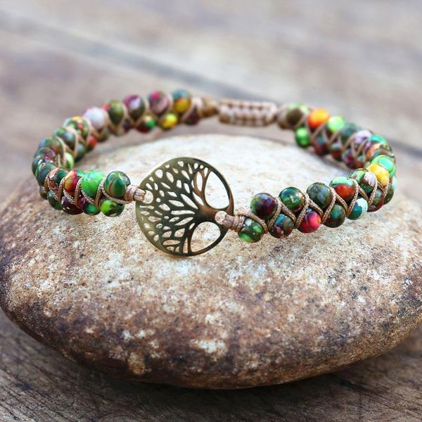 charm bracelets tree of life braided bracelet handmade stainless steel beaded boho yoga wrap friendship women fashion jewelry, Golden;silver
charm bracelets tree of life braided bracelet handmade stainless steel beaded boho yoga wrap friendship women fashion jewelry, Golden;silver