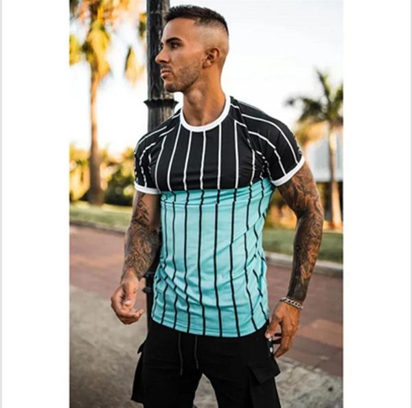 men's t-shirts 2021 summer casual t-shirt 3d fashion striped street hip-hop short-sleeved clothing sports slim top, White;black
men's t-shirts 2021 summer casual t-shirt 3d fashion striped street hip-hop short-sleeved clothing sports slim top, White;black