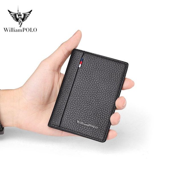 williampolo's new rfid men's wallet ultra-thin men's short driver's license card package card chuck layer cowhide busine, Red;black
williampolo's new rfid men's wallet ultra-thin men's short driver's license card package card chuck layer cowhide busine, Red;black