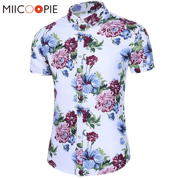 2020 summer brand flower printed mens shirts floral beach hawaiian short sleeve shirts chemise streetwear kg-299, White;black
2020 summer brand flower printed mens shirts floral beach hawaiian short sleeve shirts chemise streetwear kg-299, White;black