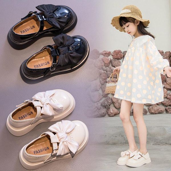 girls'princess shoe spring girls'single black small leather and autumn soft sole british style flat shoes, Black;grey
girls'princess shoe spring girls'single black small leather and autumn soft sole british style flat shoes, Black;grey