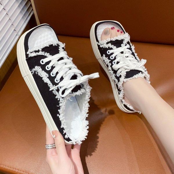 slippers shoes woman 2021 square toe low flat fretwork heels pantofle rubber flip flops loafers hawaiian soft summer rome pu, Black
slippers shoes woman 2021 square toe low flat fretwork heels pantofle rubber flip flops loafers hawaiian soft summer rome pu, Black