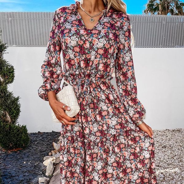 casual dresses summer vintage puff sleeve lace up waist v-neck floral dress for women high ruffles midi print vestido 2021, Black;gray
casual dresses summer vintage puff sleeve lace up waist v-neck floral dress for women high ruffles midi print vestido 2021, Black;gray