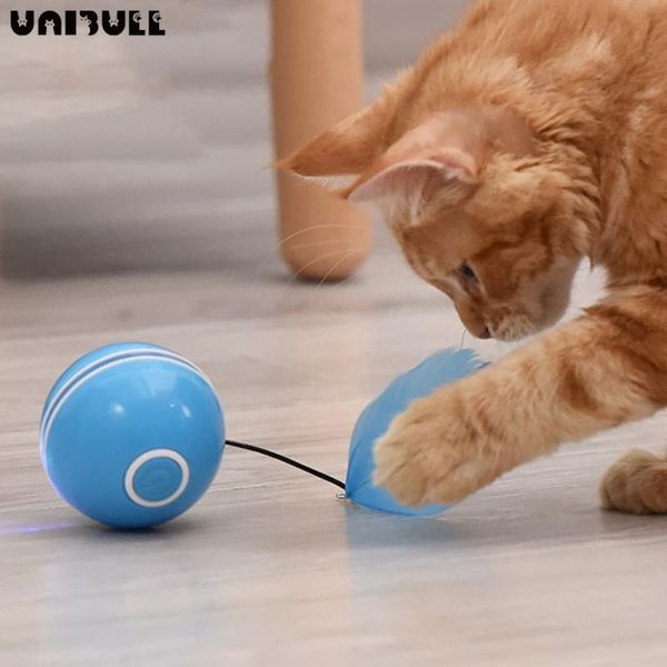 cat toys charging intelligent interactive toy self rotating ball automatic rotation feather led/bell built-in catnip
cat toys charging intelligent interactive toy self rotating ball automatic rotation feather led/bell built-in catnip