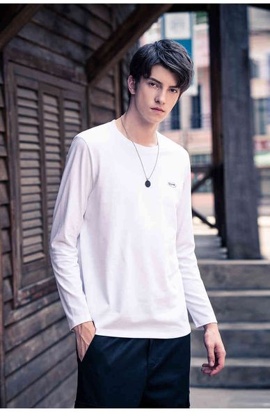 women's sweaters 3284 autumn men's round neck bottoming shirt korean version of the trend in long-sleeved t-shirt 46u0, White;black
women's sweaters 3284 autumn men's round neck bottoming shirt korean version of the trend in long-sleeved t-shirt 46u0, White;black