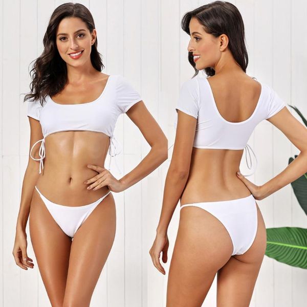 bras sets 2021 fashion womens split bathing suit solid color mujer biquini push-up pad underwear set tankinis for bathers, Red;black
bras sets 2021 fashion womens split bathing suit solid color mujer biquini push-up pad underwear set tankinis for bathers, Red;black