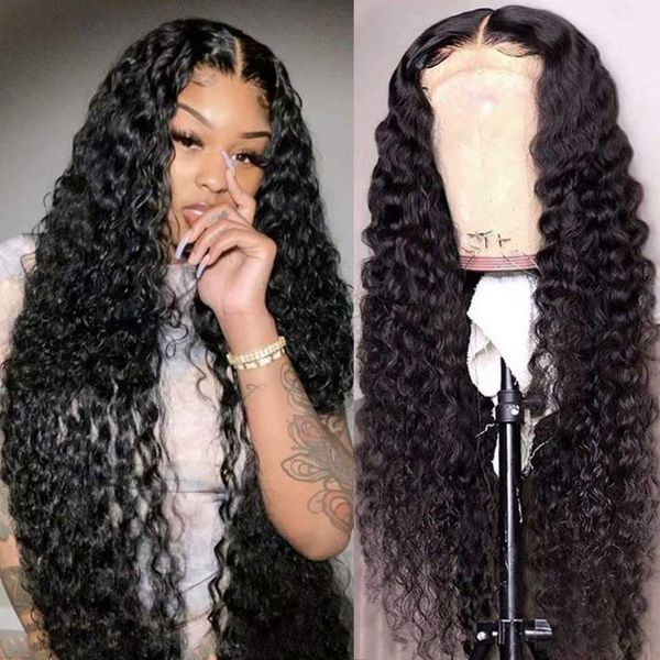 synthetic wigs 180% density middle part long water wave glueless t lace wig for black women with baby hair preplucked daily soft
synthetic wigs 180% density middle part long water wave glueless t lace wig for black women with baby hair preplucked daily soft