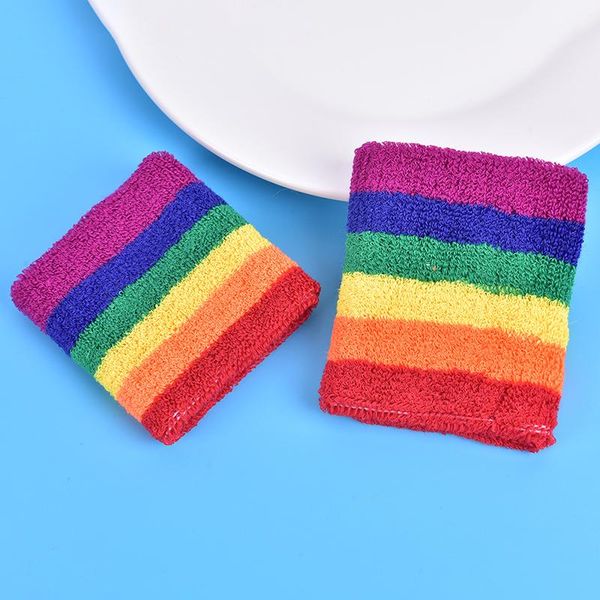 1pc sport sweatband hand band for gym volleyball tennis sweat wrist support guard wristband rainbow color cotton wristbands, Black;red
1pc sport sweatband hand band for gym volleyball tennis sweat wrist support guard wristband rainbow color cotton wristbands, Black;red