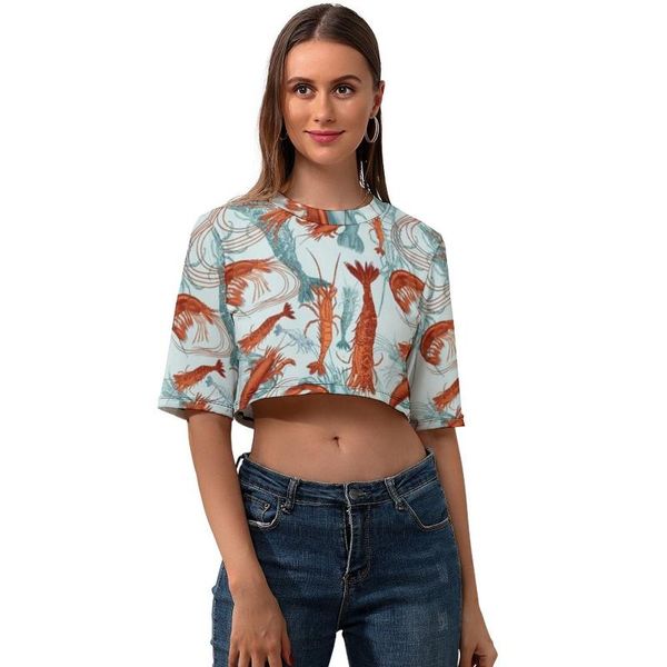 women's t-shirt turquoise crop t shirt street wear funny womens short sleeve pattern o neck polyester tshirt, White
women's t-shirt turquoise crop t shirt street wear funny womens short sleeve pattern o neck polyester tshirt, White