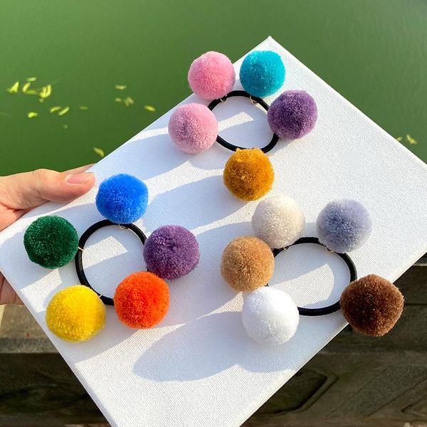 hair accessories cute hairball bands girl candy color rubber band elastic ring korean headwear children ornaments, Slivery;white
hair accessories cute hairball bands girl candy color rubber band elastic ring korean headwear children ornaments, Slivery;white