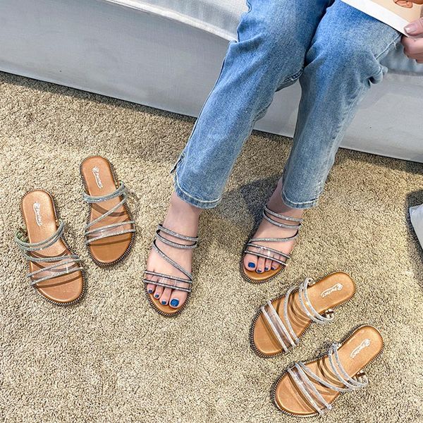 slippers casual shoes woman 2021 pantofle glitter slides luxury summer soft flat jelly rubber pu scandals basic crystal, Black
slippers casual shoes woman 2021 pantofle glitter slides luxury summer soft flat jelly rubber pu scandals basic crystal, Black