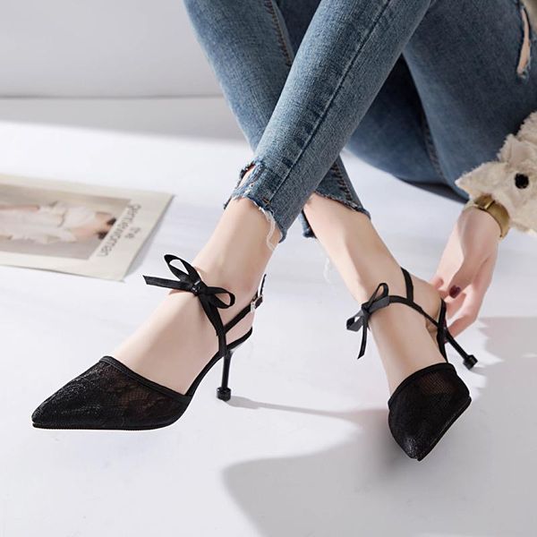 dress shoes bow slingback heels women breathable lace pointed toe sandals summer buckle pumps stiletto heel black beige
dress shoes bow slingback heels women breathable lace pointed toe sandals summer buckle pumps stiletto heel black beige