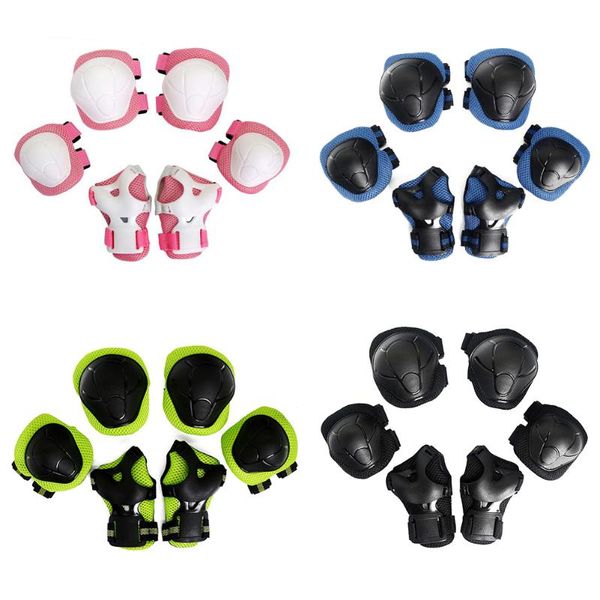 elbow & knee pads sports wrist guard protective gear set for 3-9 years old kids safety sportswearing accessories, Black;gray
elbow & knee pads sports wrist guard protective gear set for 3-9 years old kids safety sportswearing accessories, Black;gray