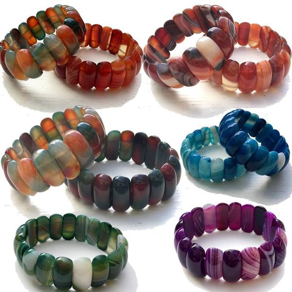 genuine natural botswana agate gemstone bracelets woman lady stretch crystal rectangle bead bangle onyx bracelet 10*25mm beaded, strands, Black
genuine natural botswana agate gemstone bracelets woman lady stretch crystal rectangle bead bangle onyx bracelet 10*25mm beaded, strands, Black