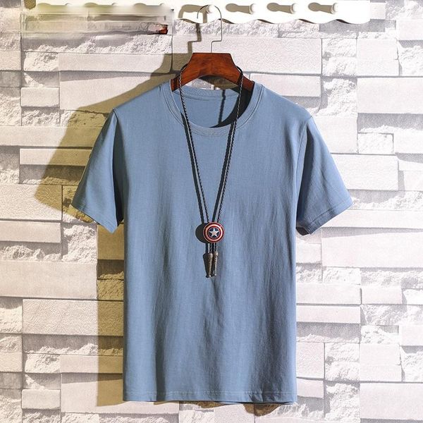 men's t-shirts men 2021 spring and summer cotton solid short sleeve t-shirt o neck casual 6xl, White;black
men's t-shirts men 2021 spring and summer cotton solid short sleeve t-shirt o neck casual 6xl, White;black