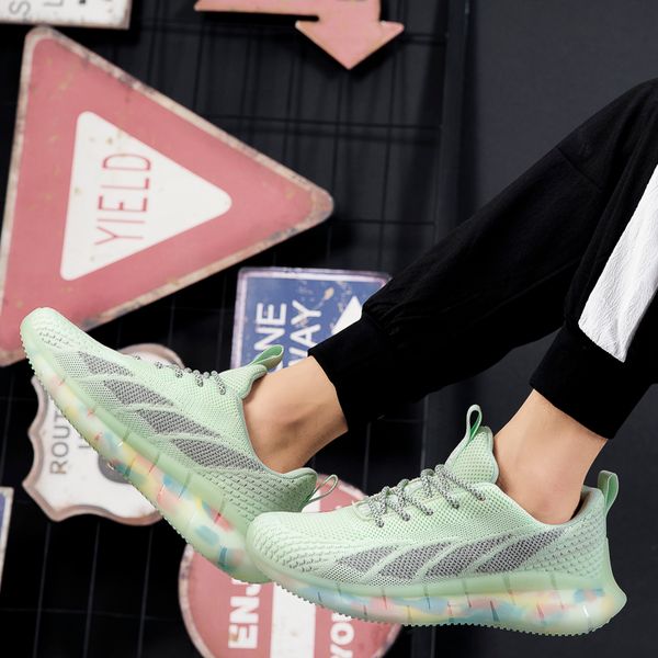 casual summer womens mens running shoes student outdoor sports sneakers black white green size 39-45 code 61-06513
casual summer womens mens running shoes student outdoor sports sneakers black white green size 39-45 code 61-06513