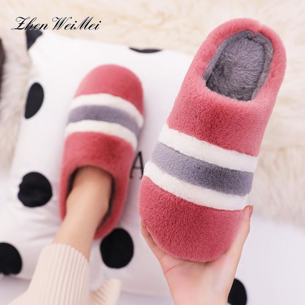 slippers winter women shoes indoor bedroom floor home flip flops soft plush for couple furry sole platform, Black
slippers winter women shoes indoor bedroom floor home flip flops soft plush for couple furry sole platform, Black