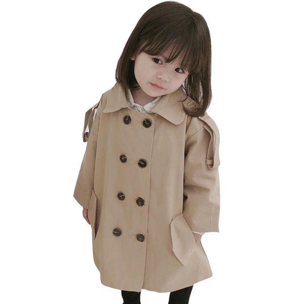 jackets girls long jacket outerwear solid color coat girl spring autumn children's casual style clothes, Blue;gray
jackets girls long jacket outerwear solid color coat girl spring autumn children's casual style clothes, Blue;gray