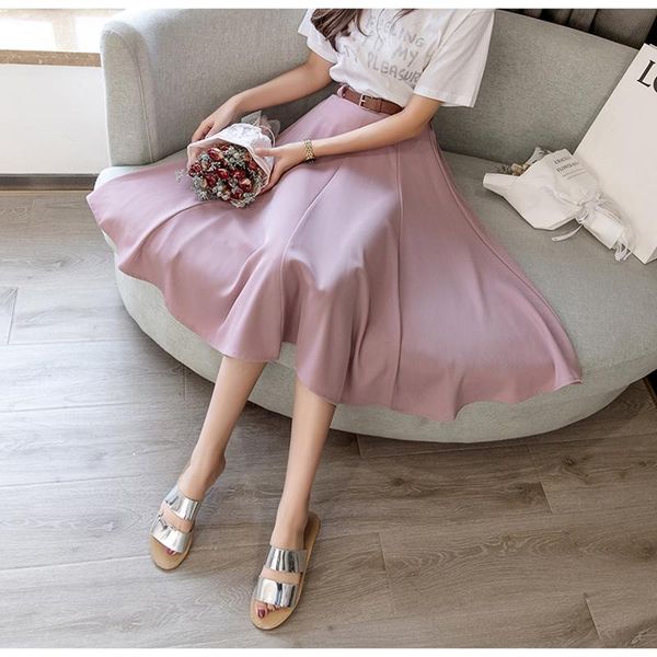 skirts midi knee length summer skirt women 2021 fashion korean ladies high waist pleated a-line big hem female 5 colors, Black
skirts midi knee length summer skirt women 2021 fashion korean ladies high waist pleated a-line big hem female 5 colors, Black