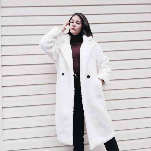 bbwm autumn winter women loose beige teddy coat stylish female thick warm cashmere jacket casual girls streetwear 211118, Black
bbwm autumn winter women loose beige teddy coat stylish female thick warm cashmere jacket casual girls streetwear 211118, Black